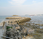 日間賀島の風景