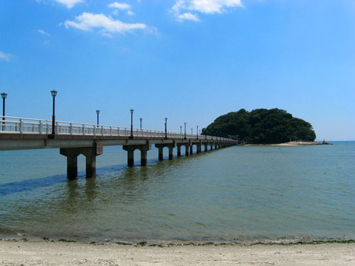 竹島・八百富神社