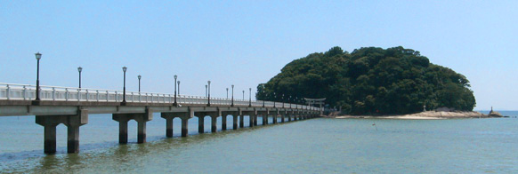 竹島・八百富神社